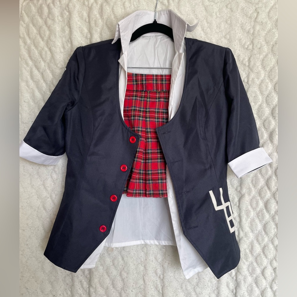 Costume & Wig - Junko Enoshima from Danganronpa - Small